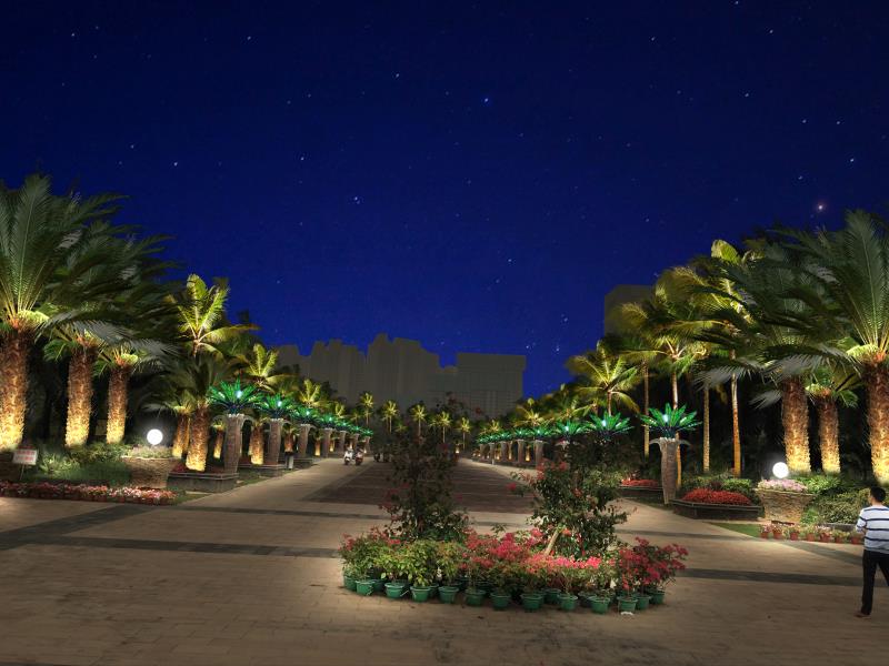 大學室外照明亮化項目